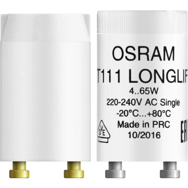 Amorce de tube LED OSRAM ST111 LONGLIFE 4-65W (Pack 2 Unités