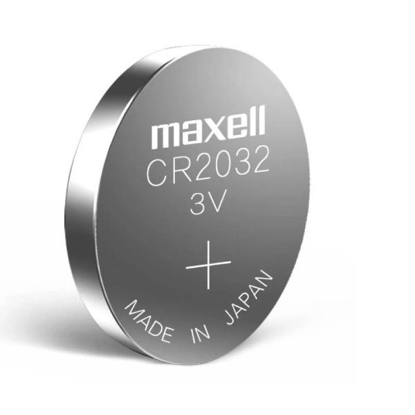 Pile Bouton 20mm au Lithium CR2032 MAXELL 3V (Blister de 1 Unité) •  IluminaShop France